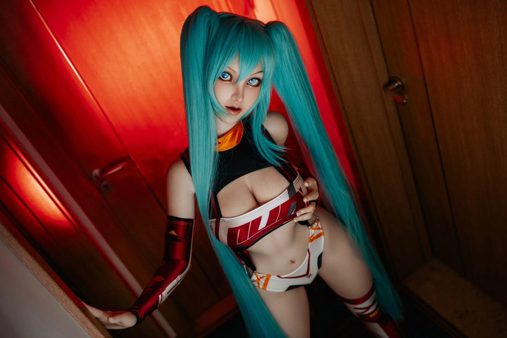ORANGE IN? 158cm (5.18') 542# Anime Cosplay Full Silicone Sex Dolls (No.3053£©