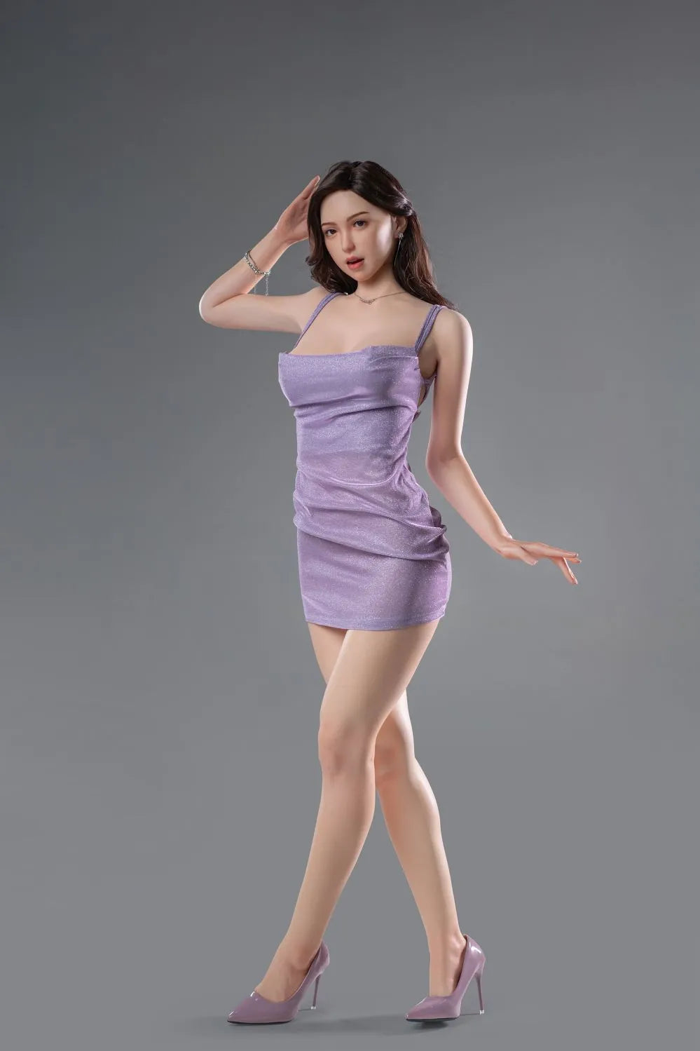 ZELEX? Inspiration Series 170cm (5.6') GE14#-1 C-Breasts Full Silicone (NO.3107)