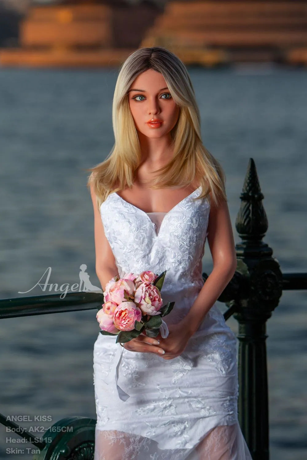 Angelkiss? 165cm (5.4') LS15# D-Breasts Full Silicone Sex Dolls Model Props (NO.3011)