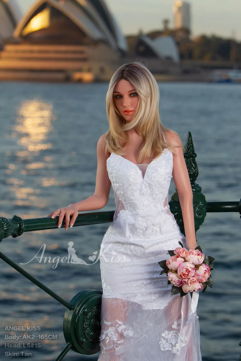 Angelkiss? 165cm (5.4') LS15# D-Breasts Full Silicone Sex Dolls Model Props (NO.3011)