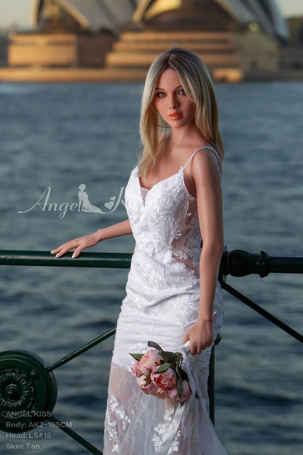 Angelkiss? 165cm (5.4') LS15# D-Breasts Full Silicone Sex Dolls Model Props (NO.3011)