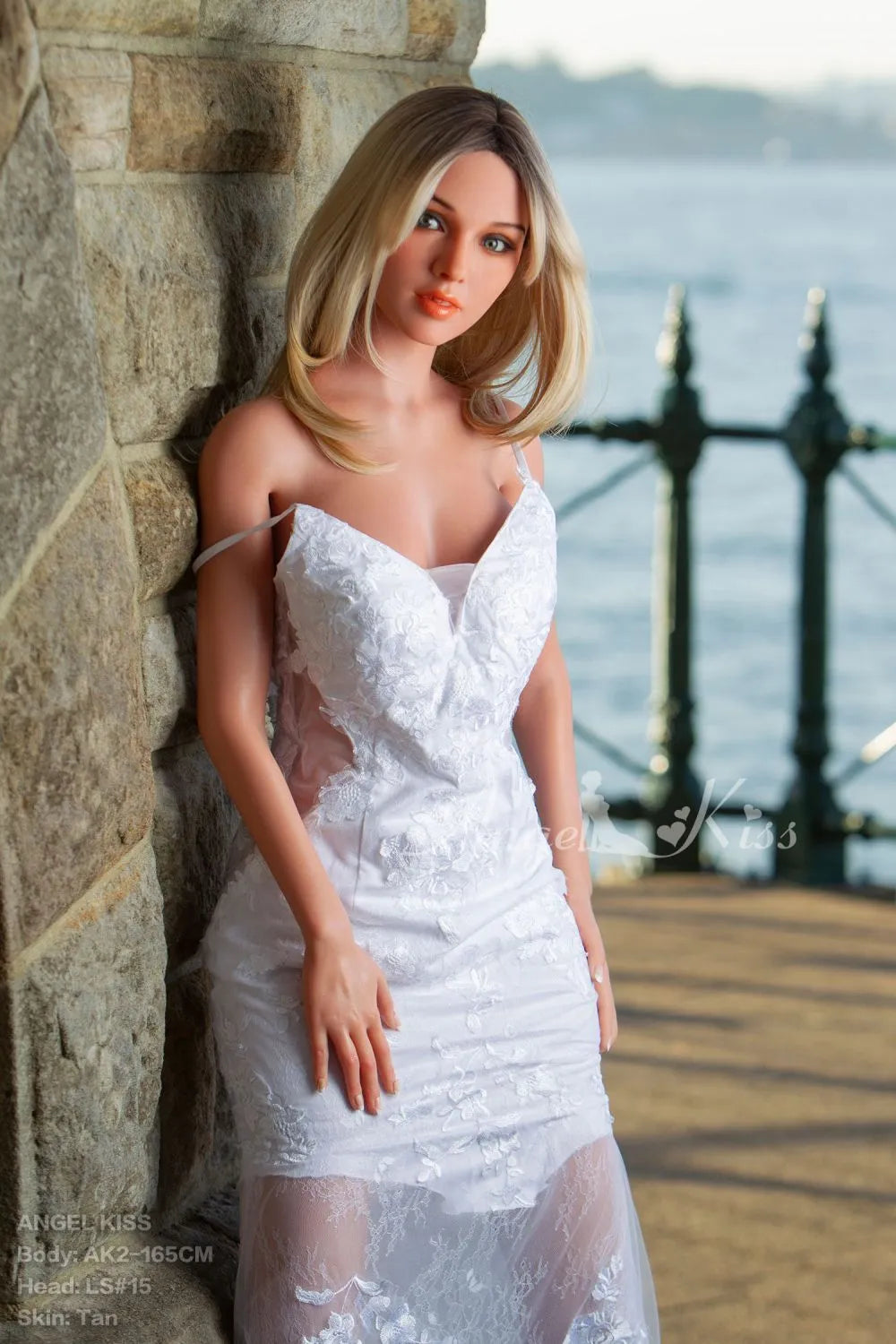 Angelkiss? 165cm (5.4') LS15# D-Breasts Full Silicone Sex Dolls Model Props (NO.3011)