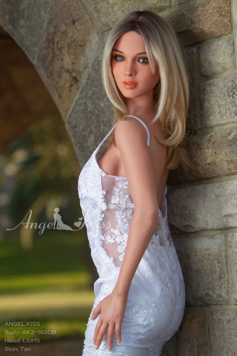 Angelkiss? 165cm (5.4') LS15# D-Breasts Full Silicone Sex Dolls Model Props (NO.3011)