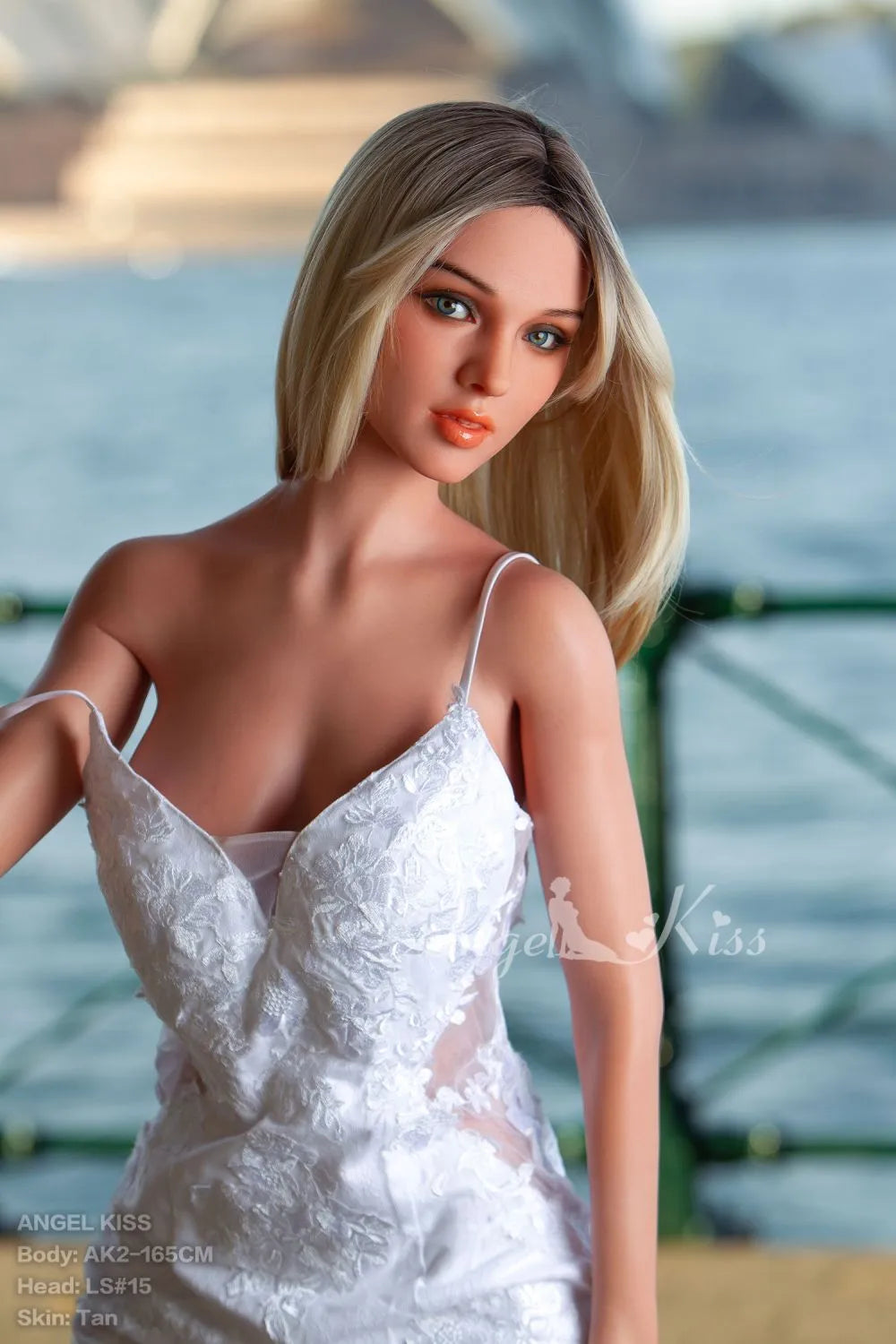 Angelkiss? 165cm (5.4') LS15# D-Breasts Full Silicone Sex Dolls Model Props (NO.3011)