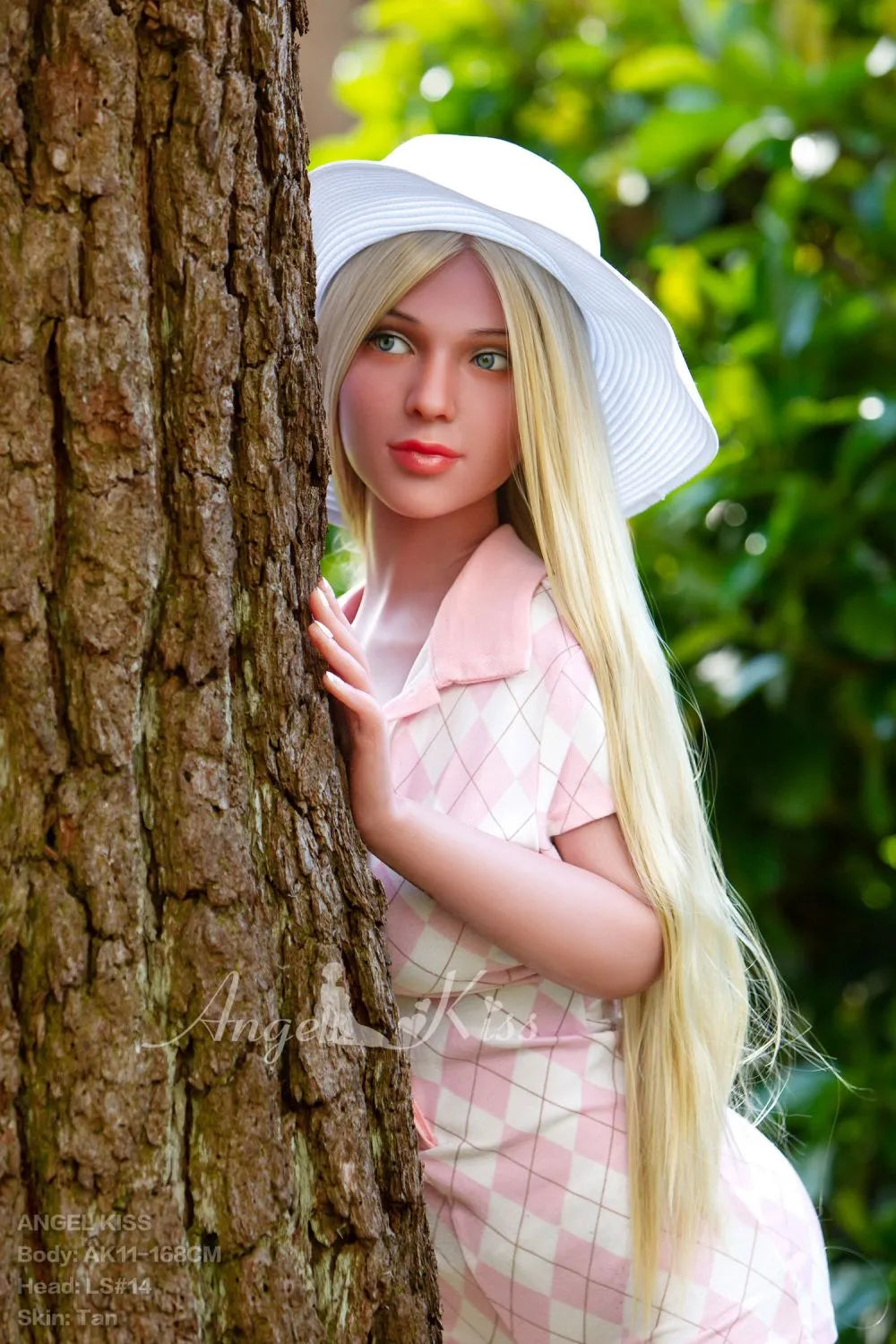 Angelkiss? 168cm (5.5') LS14# D-Breasts Full Silicone Sex Dolls Model Props (NO.3012)