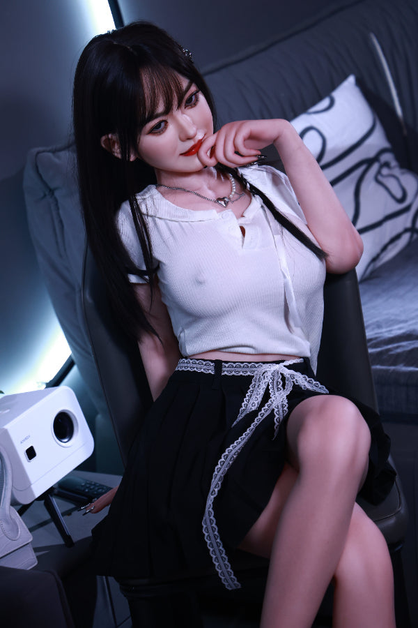 157cm 5ft2 E Cup Realistic Skin Texture Electronic Vibrating Vagina Silicone Sex Doll Yi Xuan - E-cup Torso Evas