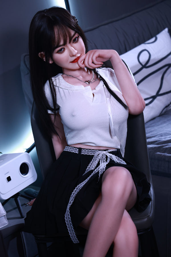 157cm 5ft2 E Cup Realistic Skin Texture Electronic Vibrating Vagina Silicone Sex Doll Yi Xuan - E-cup Torso Evas