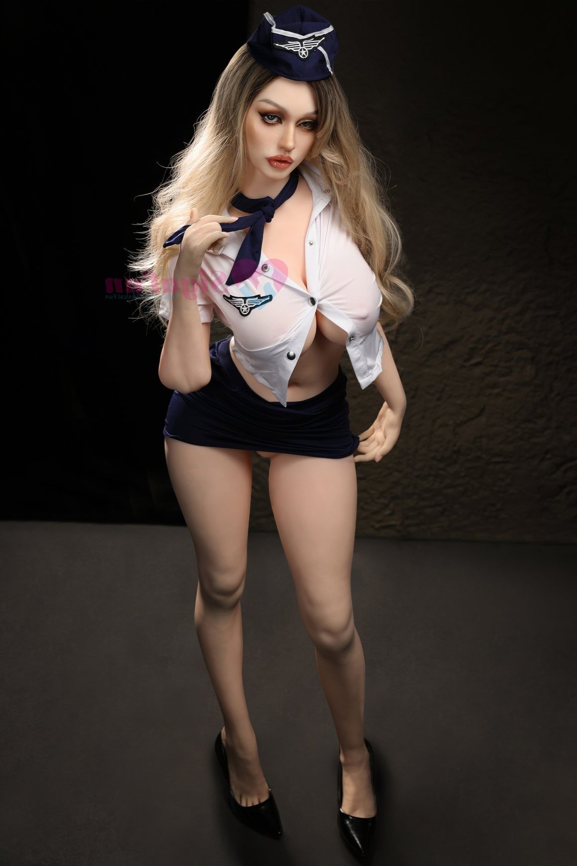 Us In Stock 159cm 5ft3 E Cup Silicone Head Blonde Sex Doll Sg3 Ada Natural - E-cup Torso Sigafun