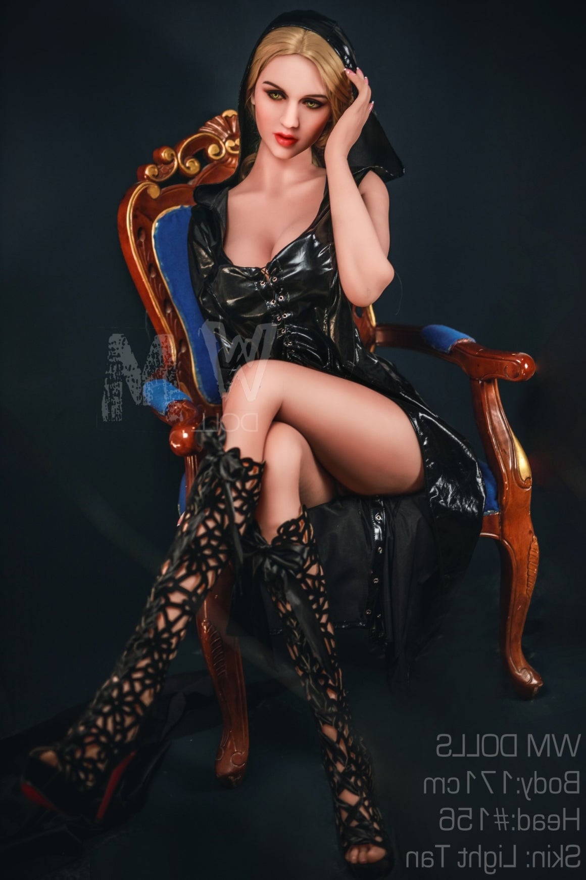 171cm/5ft7 J-cup Light Tanned Blonde TPE Sex Doll with #156 Head B WM