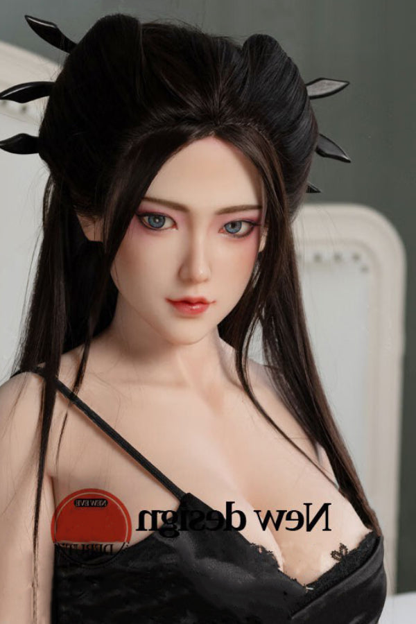 170cm/5ft7 D-cup Japanese Silicone Head Sex Doll - A38 Jisoo JX