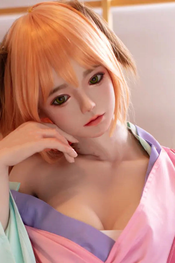 150cm/4ft11 D-cup Japanese Silicone Head Sex Doll - Yui JX