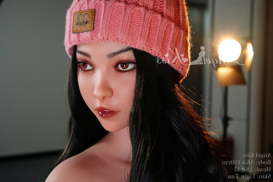 159cm/5ft3 F-cup Big Boobs Silicone Sex Doll – LS45 Angelkiss