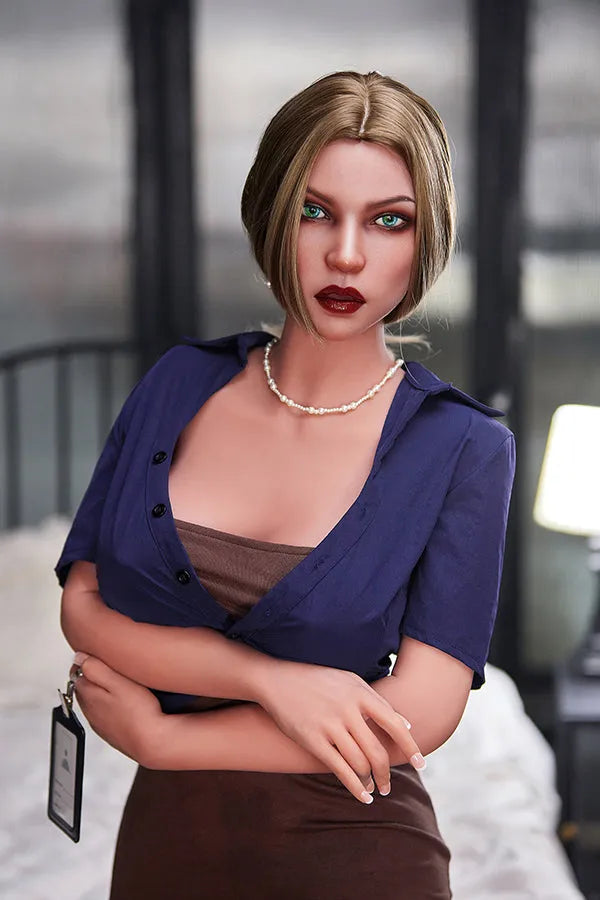 SY Doll | 158cm Movable Jaw Mature Silicone Head M4# Sex Doll - Wanda