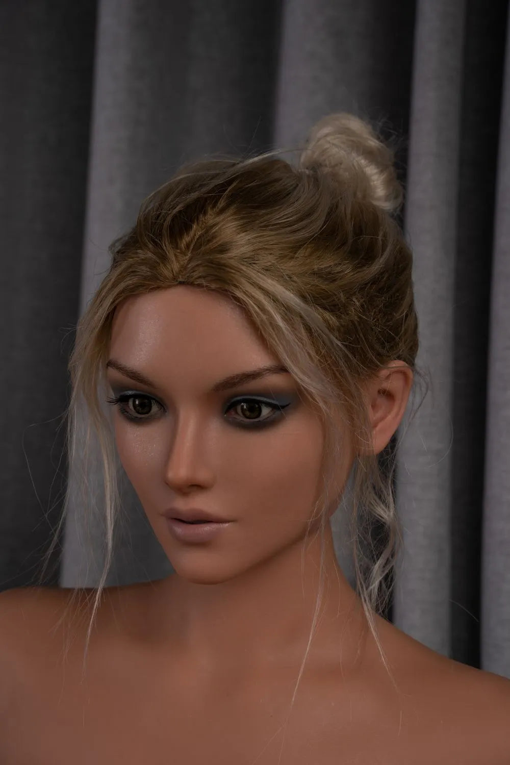 ZELEX? Scarlett 170cm (5.6') GE53#-1 C-Breasts Silicone Head+TPE Body Sex Dolls (NO.2750)
