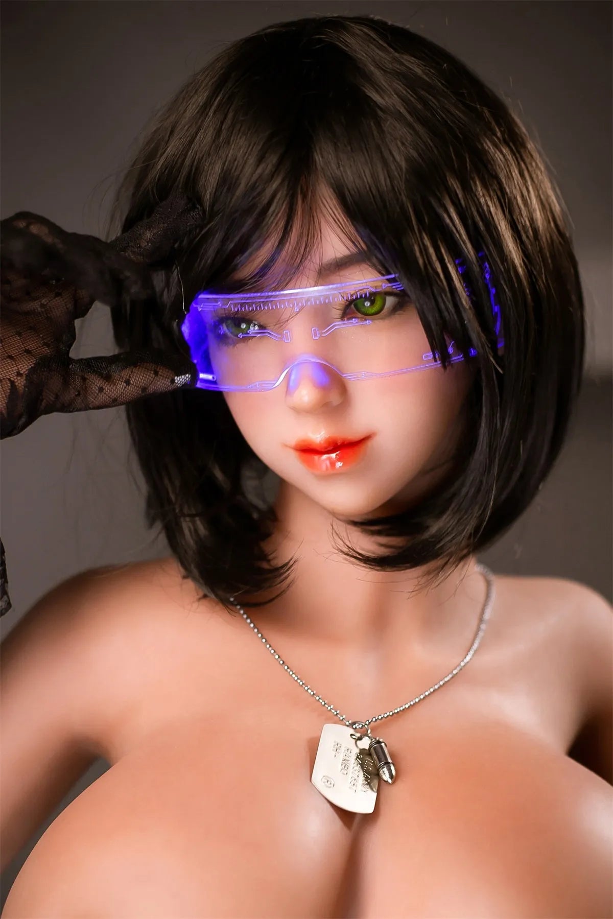 AIBEI | Karida - 4ft12 (153cm) Chinese Style Big Breasts Sexy Chubby Sex Doll With Short Black Hair
