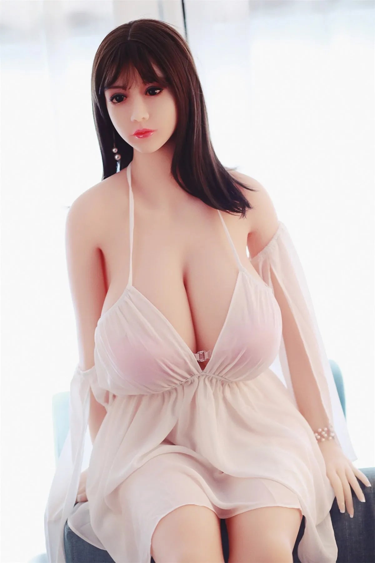 Aliza - 5ft6 (168cm) Big Breasts Chubby Sex Doll With Long hair