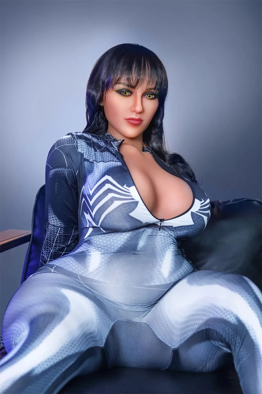 Rolawre - 4ft11 (150cm) Big Butt Chubby Sex Doll With Long Hair