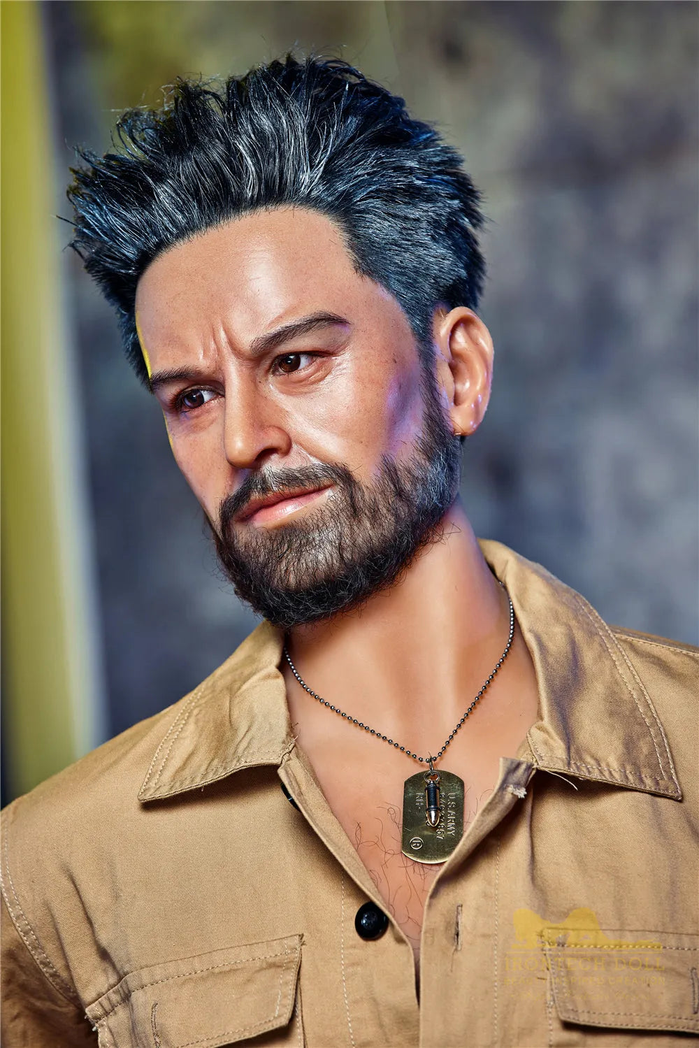IronTech Male Doll 175cm. (5?") Silicone Head #M2