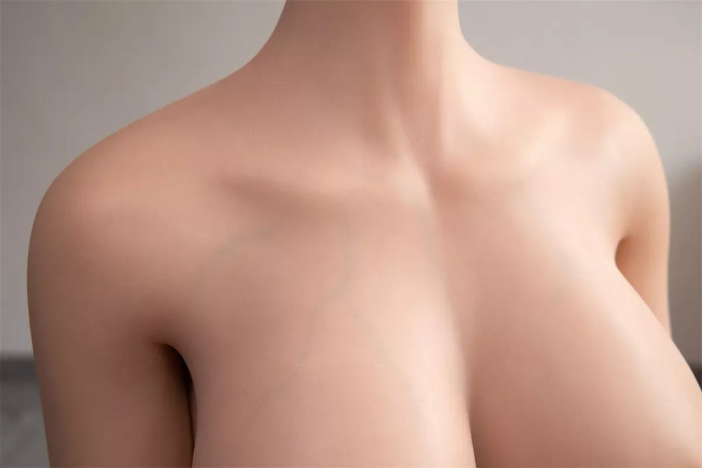 Clover - Big Breasts Sexy Realistic Silicone Sex Doll With Blonde Hair (5 Sizes)