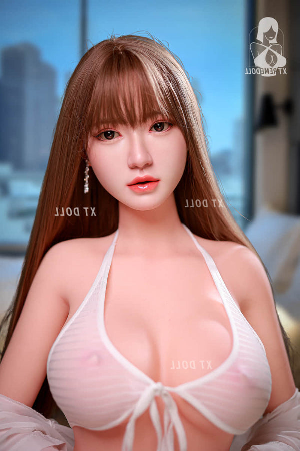 158cm/5ft2 F-cup Japanese Silicone Head Sex Doll - Eva XT