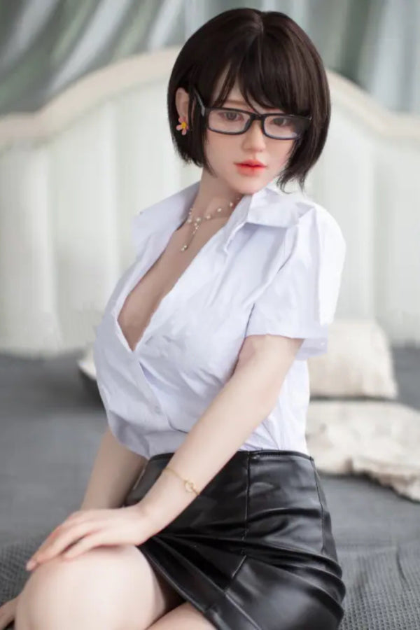 160cm/5ft3 D-cup Japanese Silicone Head Sex Doll - A46 Jo JX