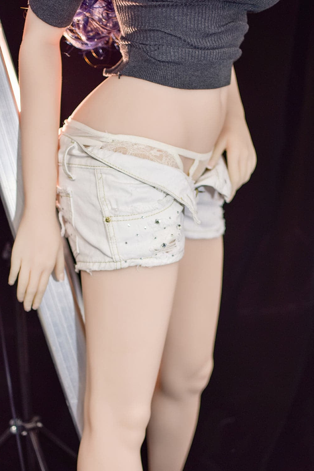 165cm/5ft5 F-Cup Skinny Big Tits Asian Real TPE Sex Doll 6ye