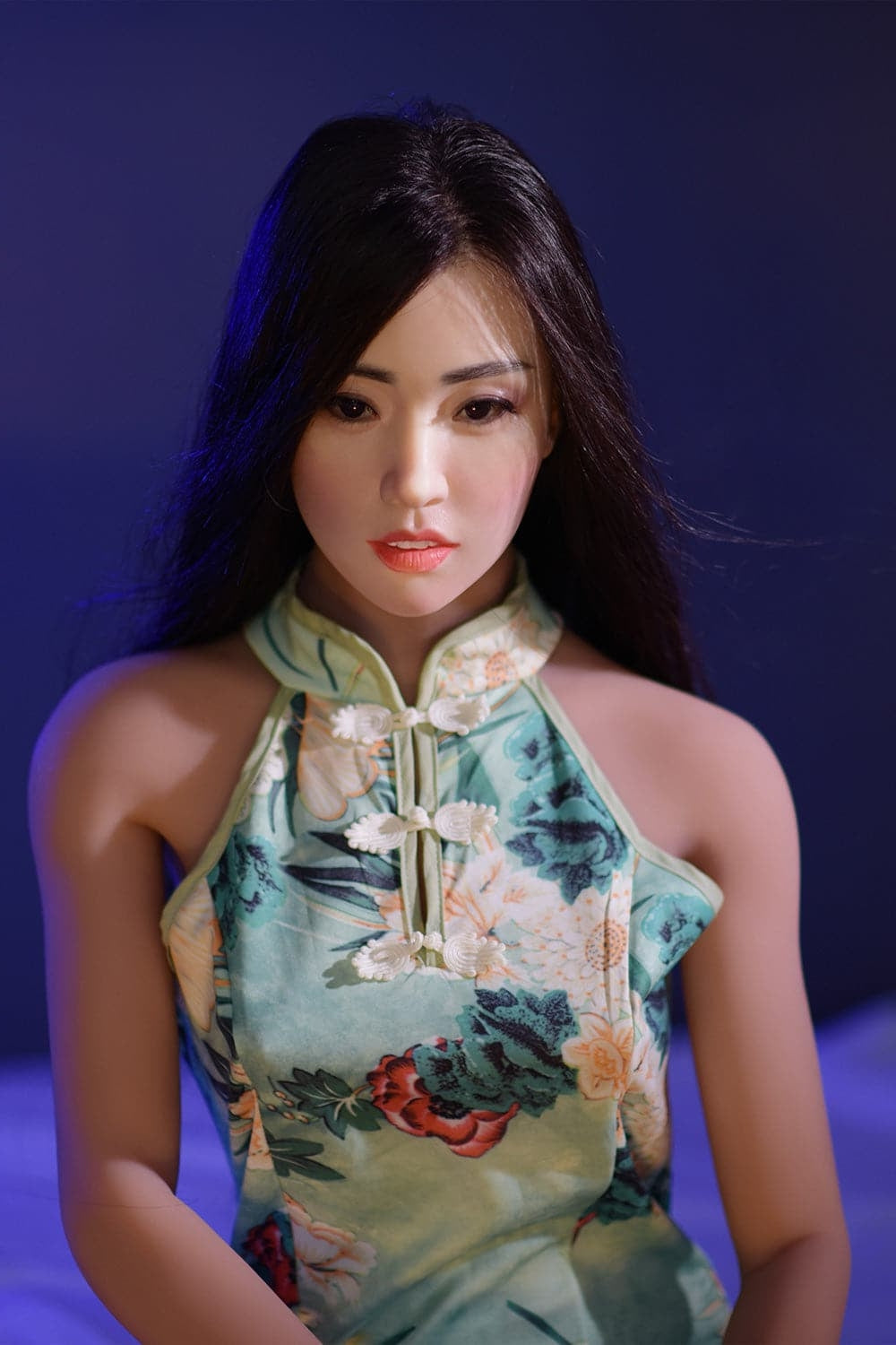 165cm/5ft5 A-Cup Chinese Silicone Head Sex Doll 6ye