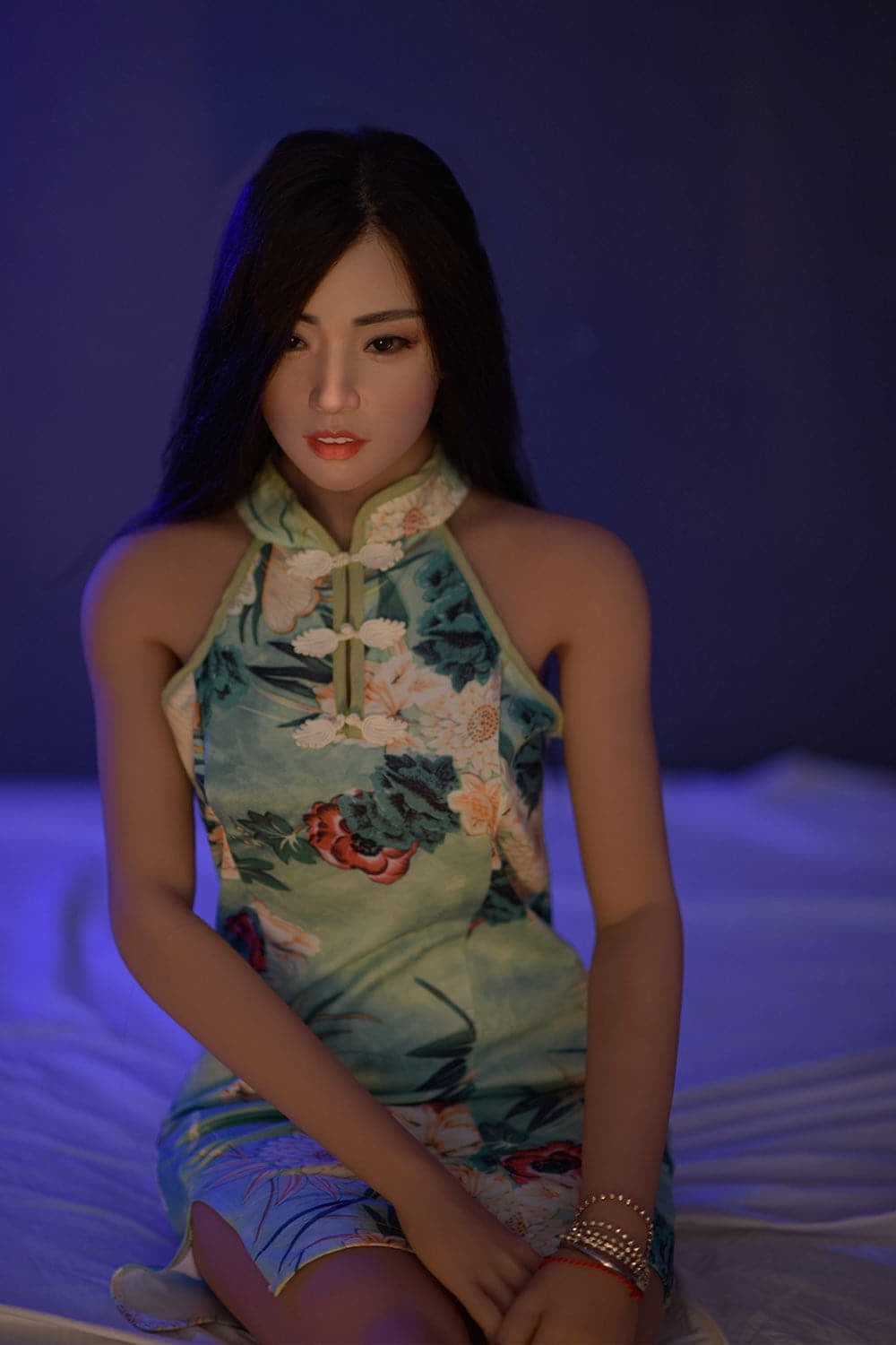 165cm/5ft5 A-Cup Chinese Silicone Head Sex Doll 6ye