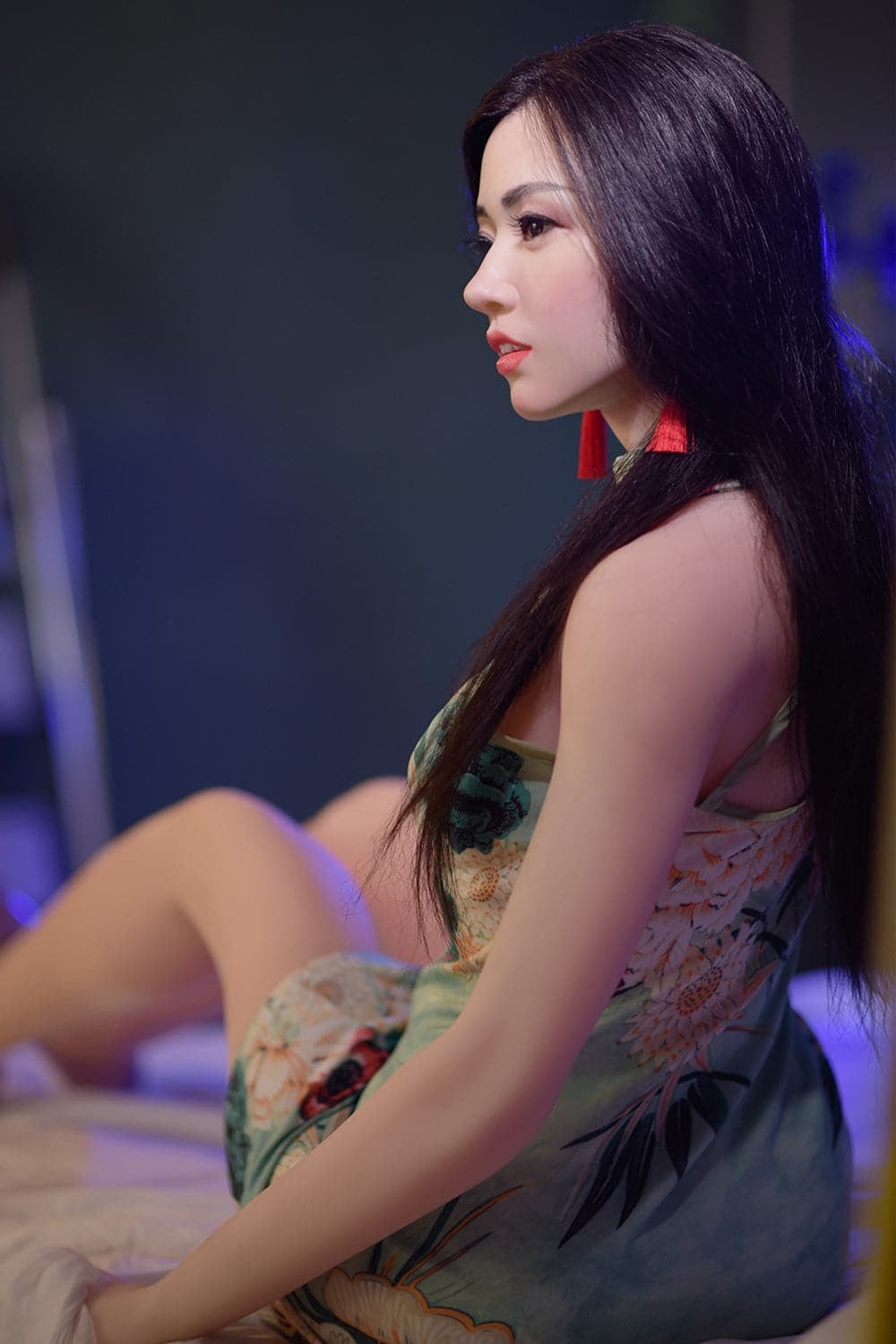 165cm/5ft5 A-Cup Chinese Silicone Head Sex Doll 6ye