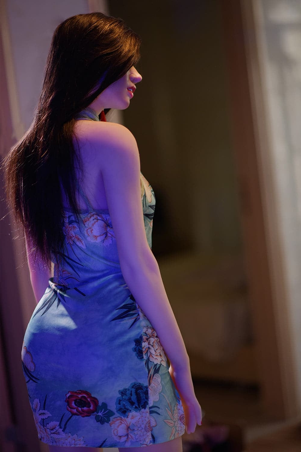 165cm/5ft5 A-Cup Chinese Silicone Head Sex Doll 6ye