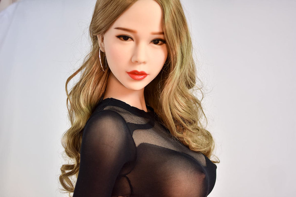 165cm/5ft5 F-Cup Korean Skinny Big Tits Sex Doll TPE Sex Doll 6ye
