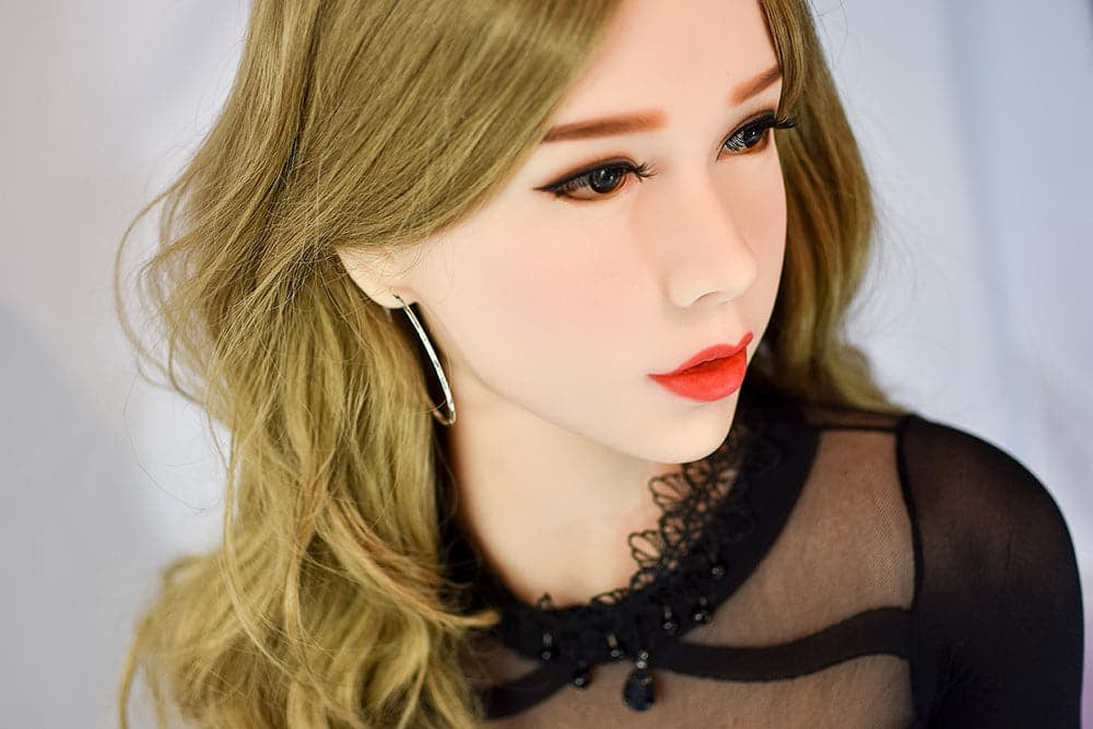 165cm/5ft5 F-Cup Korean Skinny Big Tits Sex Doll TPE Sex Doll 6ye