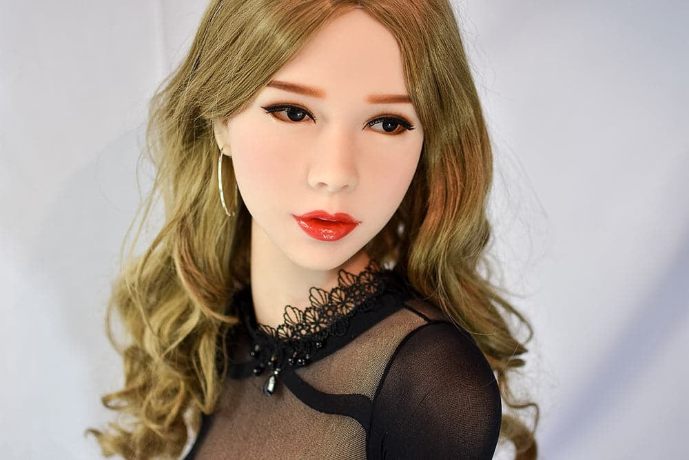 165cm/5ft5 F-Cup Korean Skinny Big Tits Sex Doll TPE Sex Doll 6ye