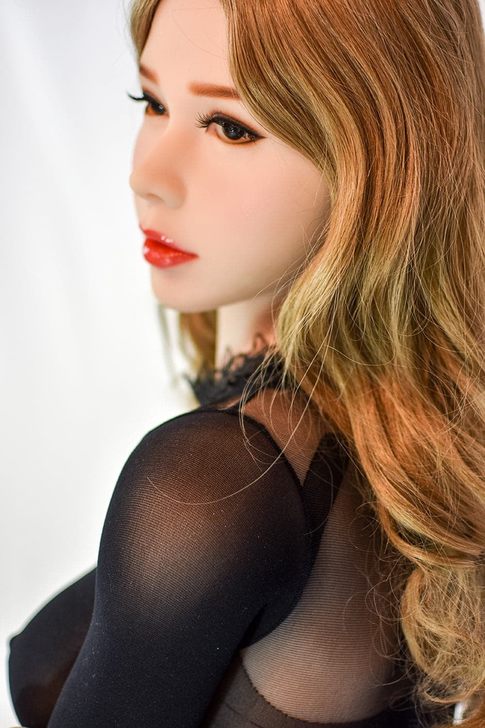 165cm/5ft5 F-Cup Korean Skinny Big Tits Sex Doll TPE Sex Doll 6ye