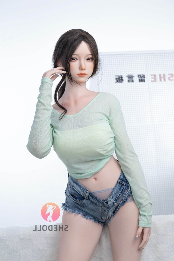 168cm/5ft8 D-cup Silicone Head Sex Doll - Chuyue2.0 SHEDOLL
