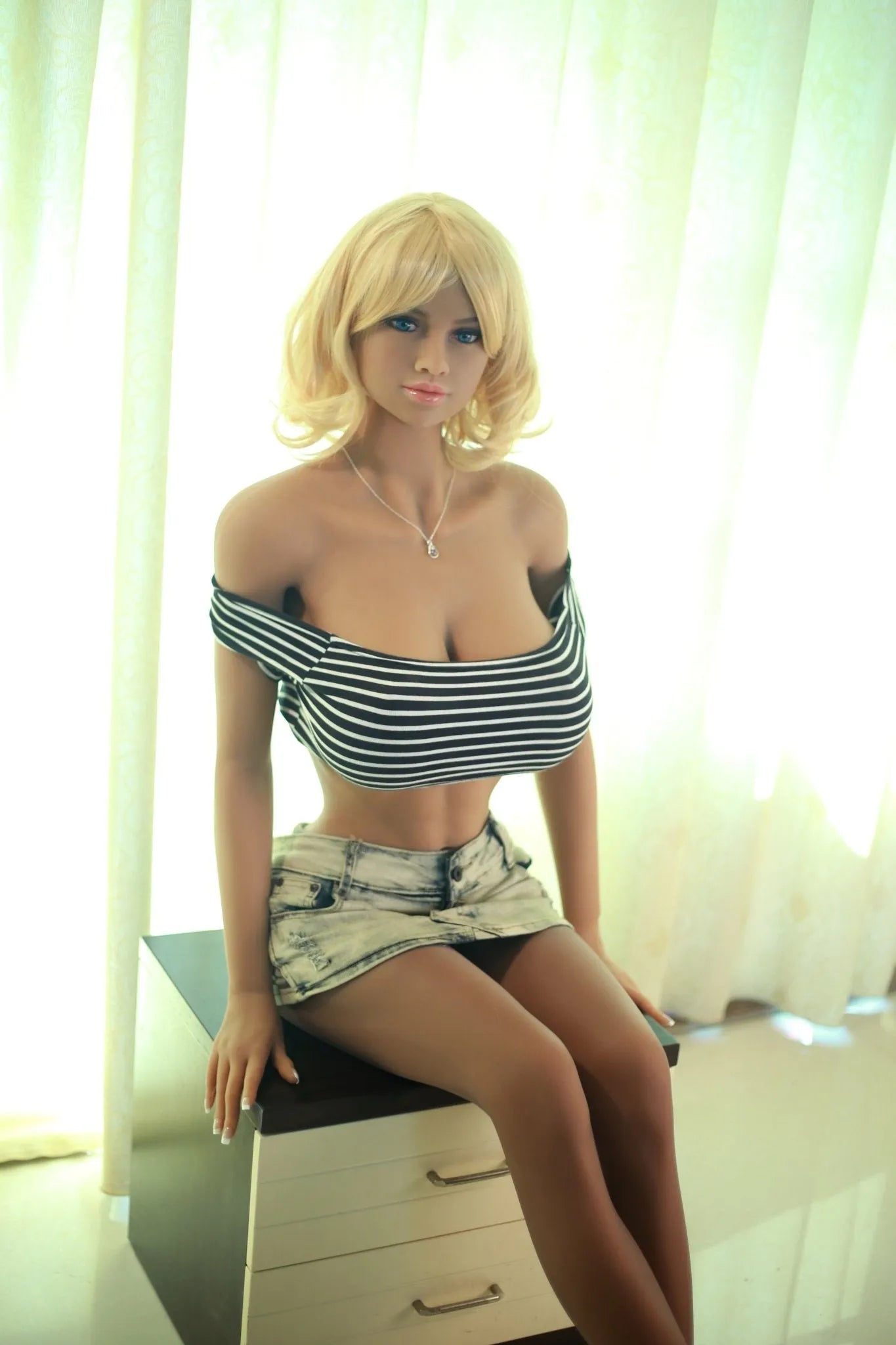 AF doll 165cm big breast muscle sex doll Chaya