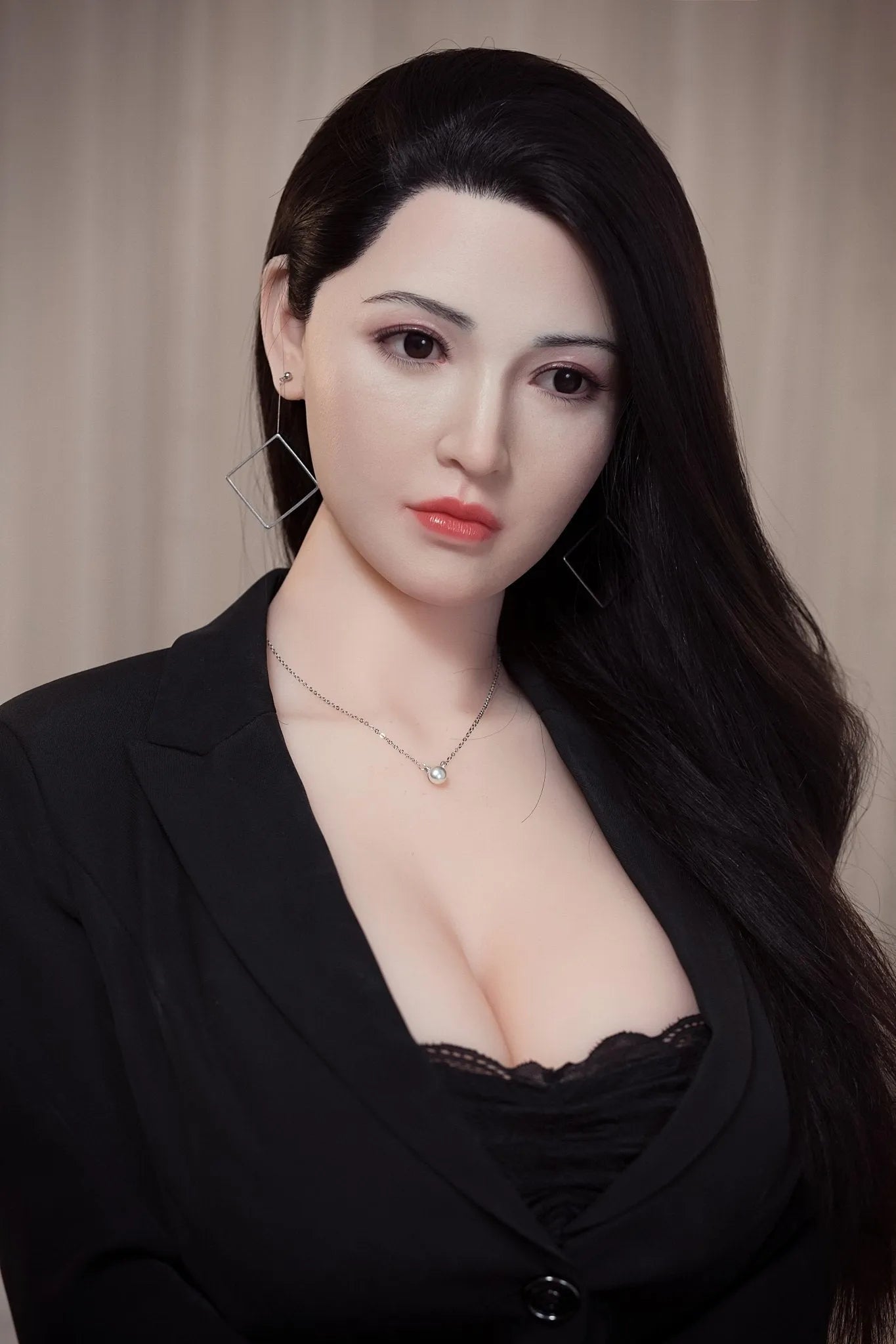 AF 170cm black hair orient sex doll Jingxiang