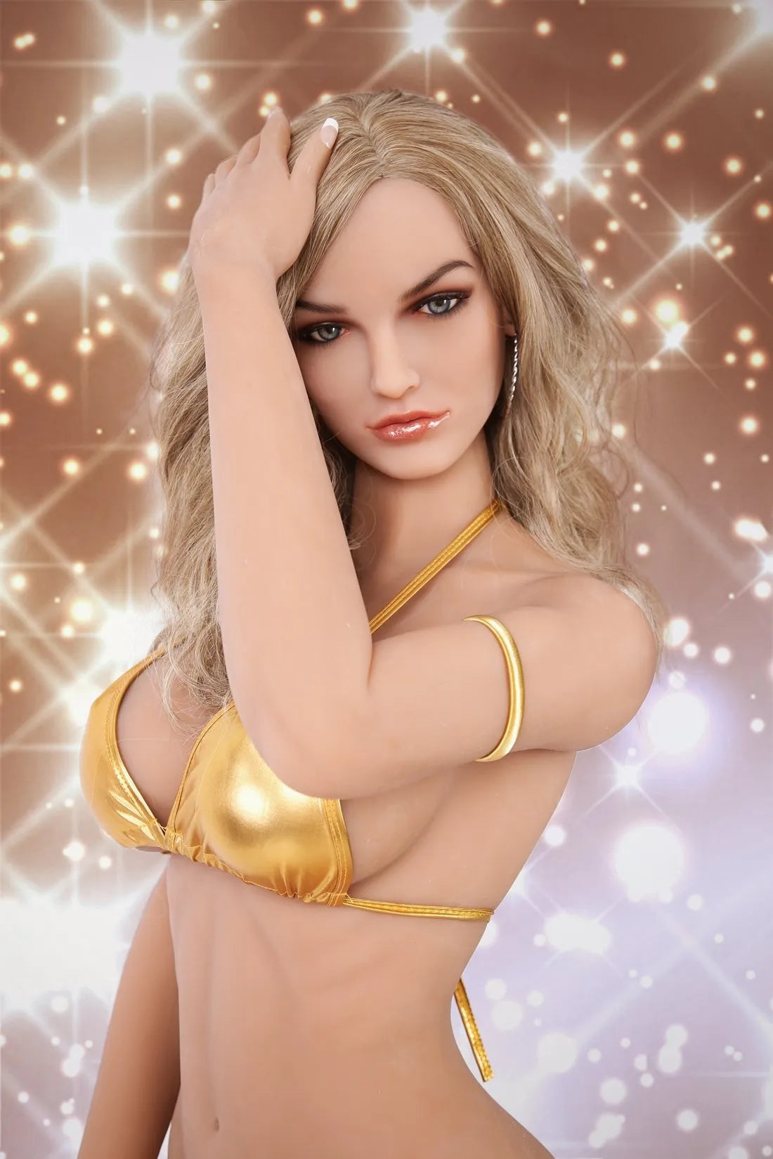 AF 168cm muscular blonde medium breast sex doll Neoma