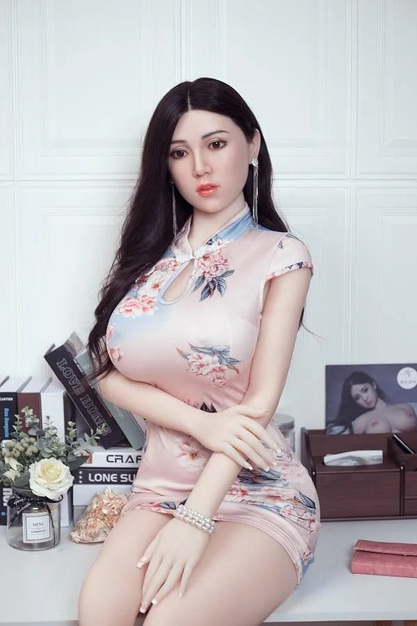 AF 170cm China Mid-breast Silicone Head Sex Doll-Suhe