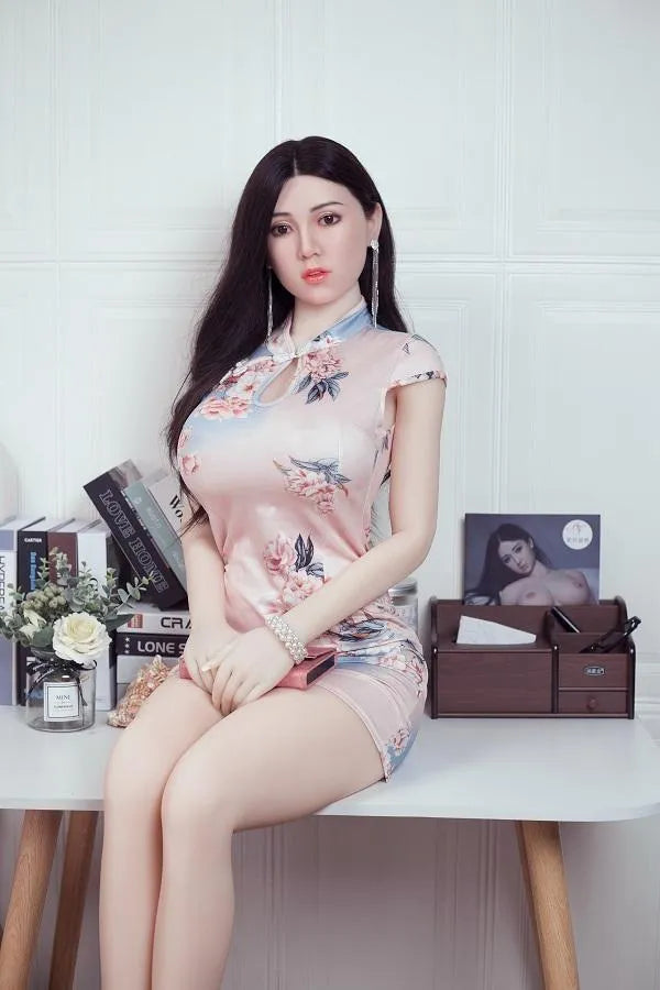 AF 170cm China Mid-breast Silicone Head Sex Doll-Suhe