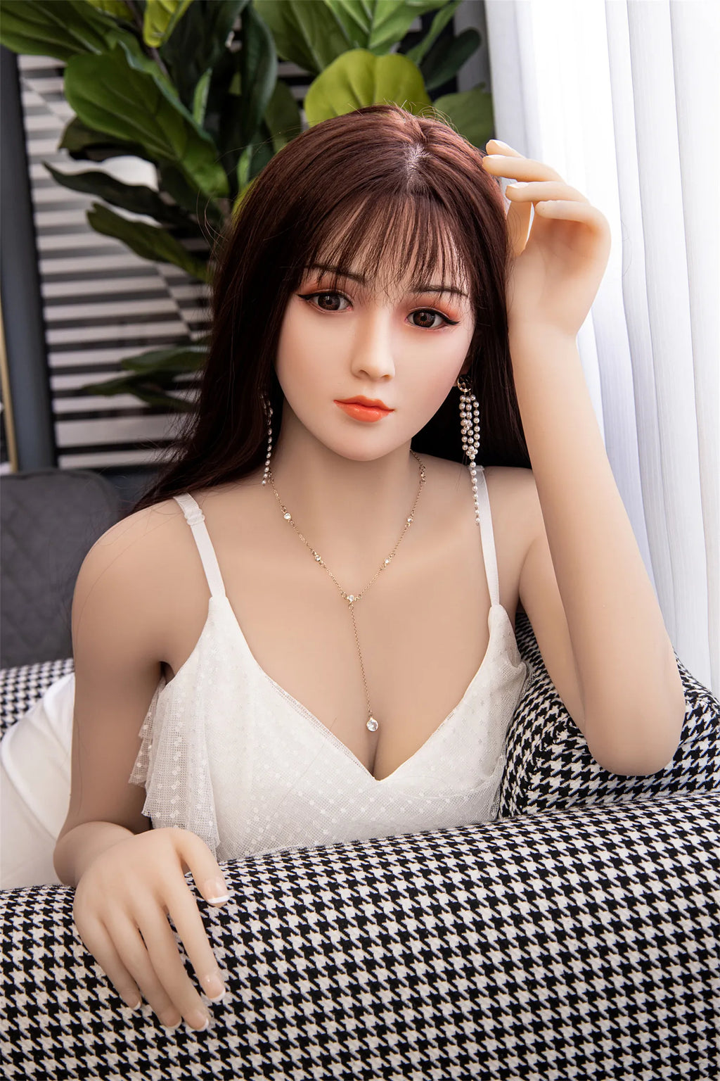 Cauley-Asian Style Sex Doll with realistic features (5 Sizes)