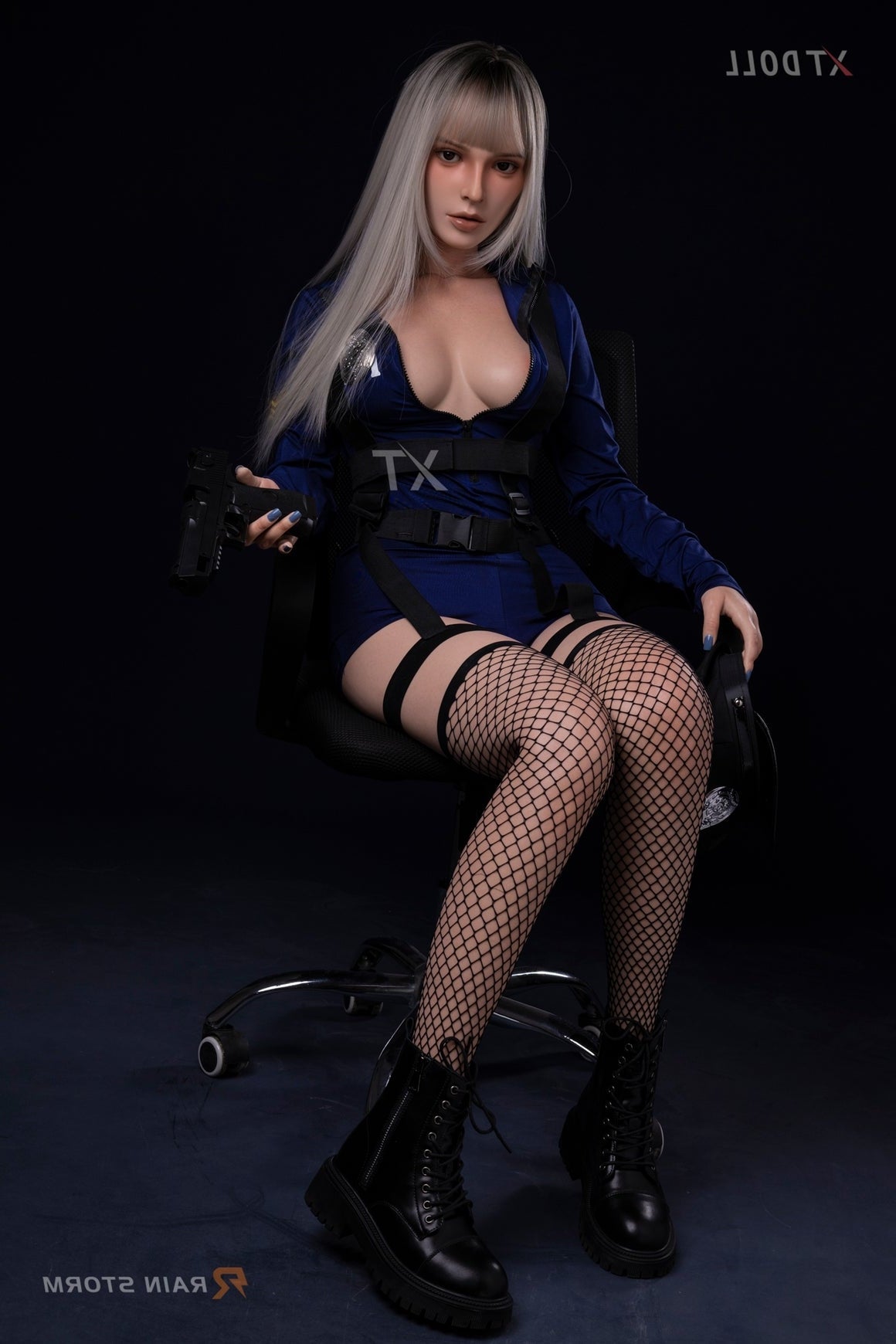 164cm/5ft5 C-cup Full Silicone Sex Doll - Hannah XT