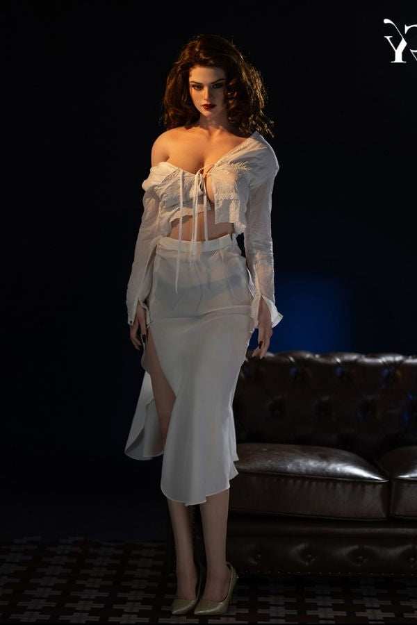 176cm/5ft9 E-Cup Silicone Head Sex Doll - Beatrice Natural Skin TOP-CYDOLL