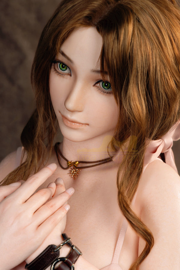 165cm/5ft5 G-Cup Aerith Silicone Sex Doll - S32 Kitty Irontech