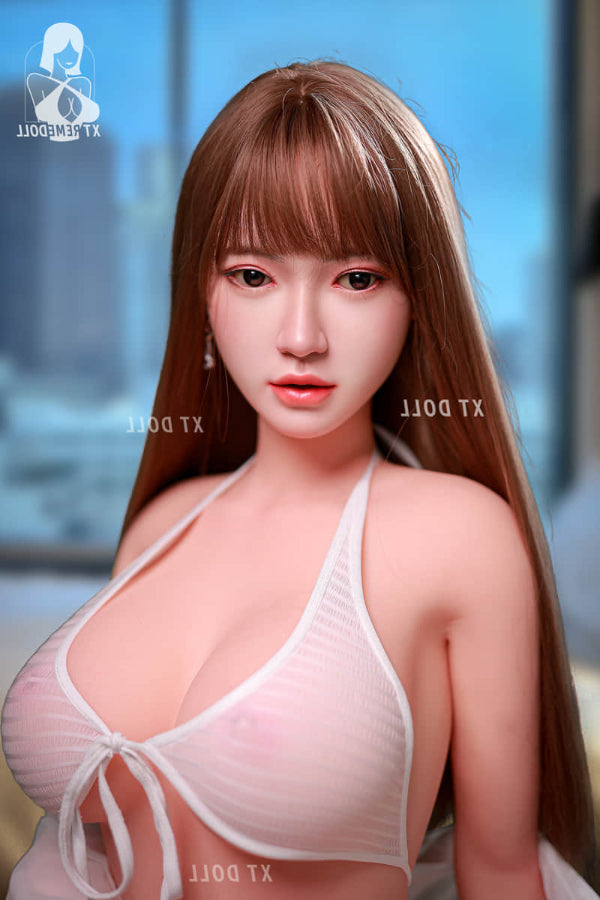 158cm/5ft2 F-cup Japanese Silicone Head Sex Doll - Eva XT