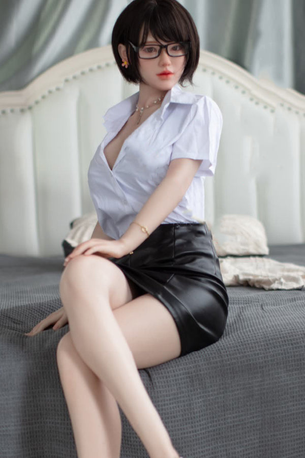 160cm/5ft3 D-cup Japanese Silicone Head Sex Doll - A46 Jo JX