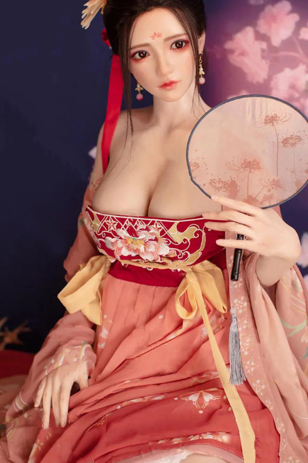 150cm/4ft11 D-cup Silicone Head Sex Doll - A34 Qi JX