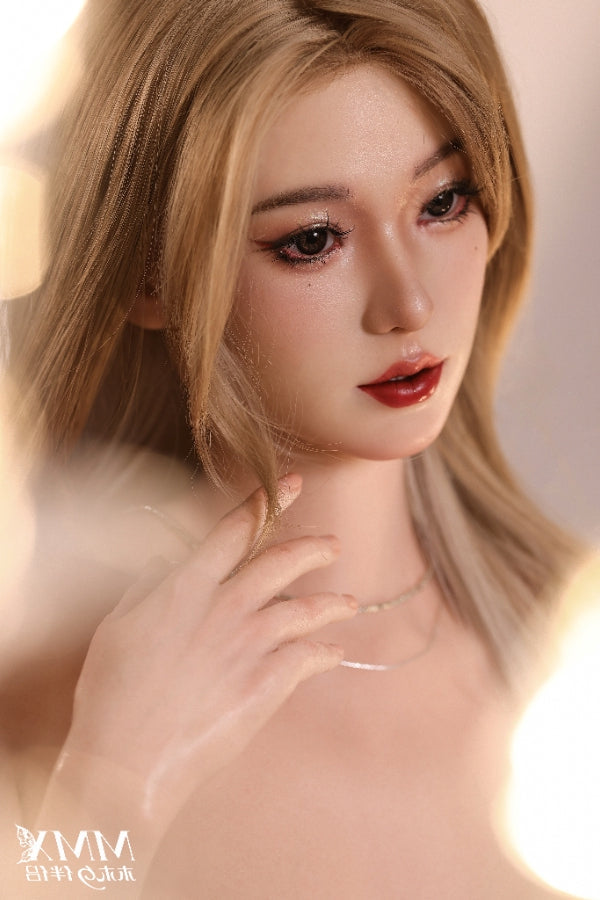 163cm/5ft4 A-Cup Full Silicone Blonde Sex Doll - MengFan MMX