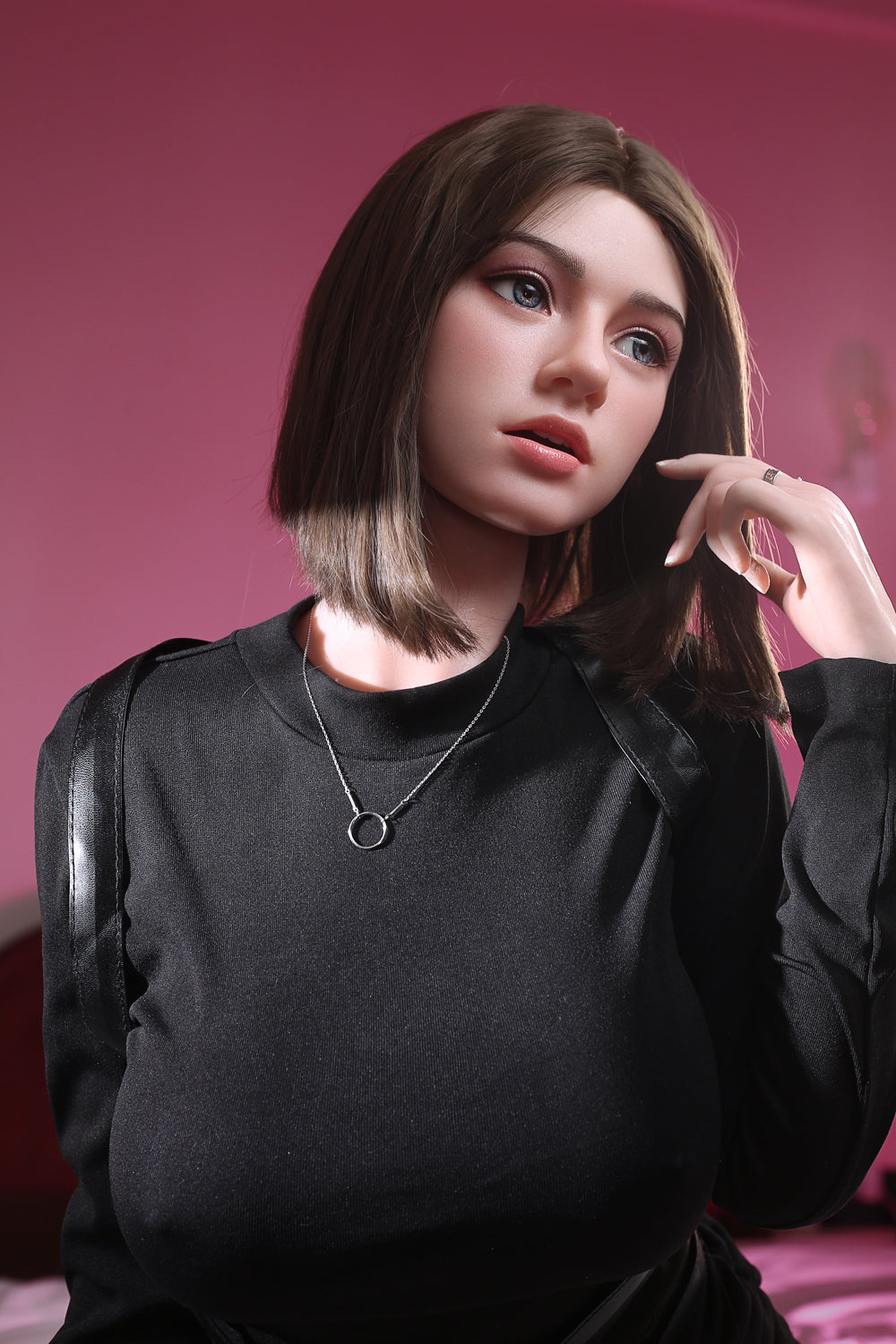 EU In Stock - 170cm/5ft7 D-cup ROS Silicone Head Sex Doll - M12 JX