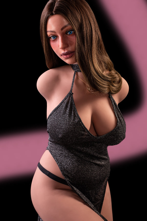 ⭐️CLM Pro⭐️Hybrid BBW Sex Doll Torso #874 - Harriet Silicone Head + TPE Body Climax